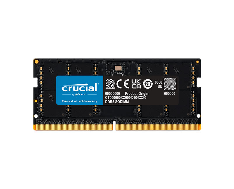 Crucial 32GB 4800MHz DDR5 SODIMM