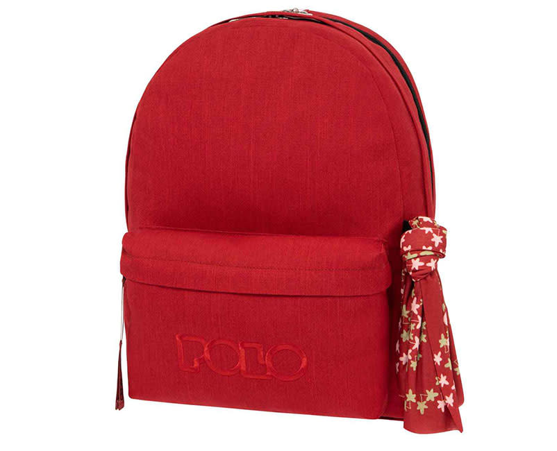 ΤΣΑΝΤΑ ΠΛ ORIG D SCARF ΚΟΚΚ ΣΚΟΥΡΟ POLO