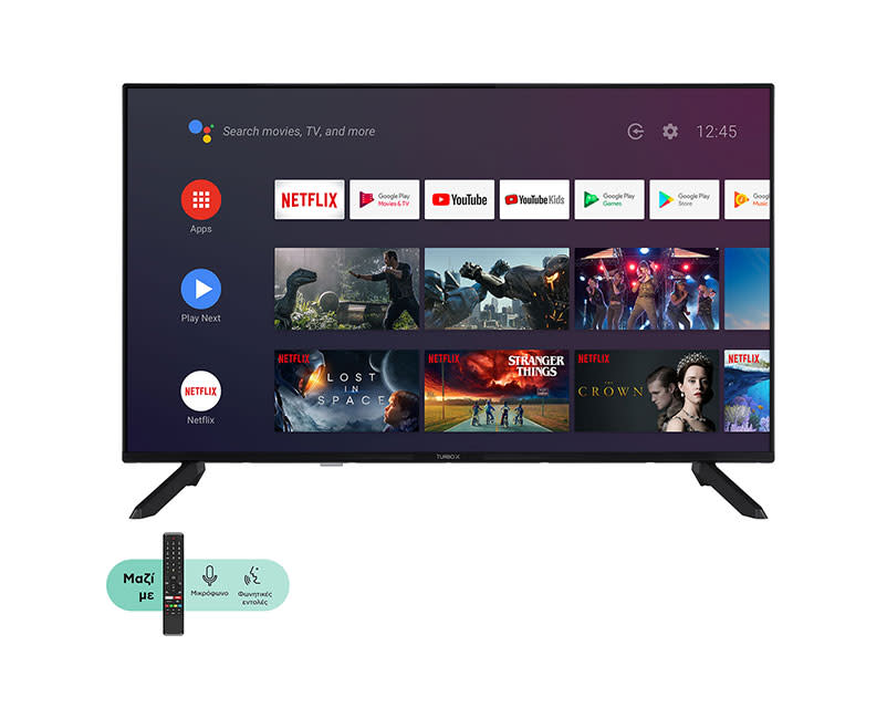 Turbo-X Android TV TXV-AU5095 50” 4Κ Ultra HD