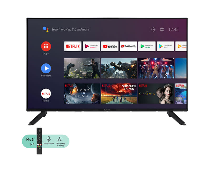 Turbo-X Android TV TXV-AU5095 50” 4Κ Ultra HD