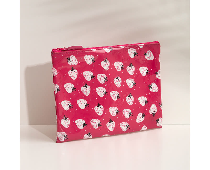 ΠΛΑΣΤΙΚΟ ΤΣΑΝΤΑΚΙ STRAWBERRIES SENTIO