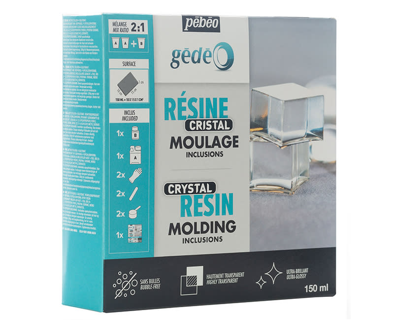 ΚΡΥΣΤΑΛΛΙΚΗ ΡΗΤΙΝΗ 150ML GEDEO