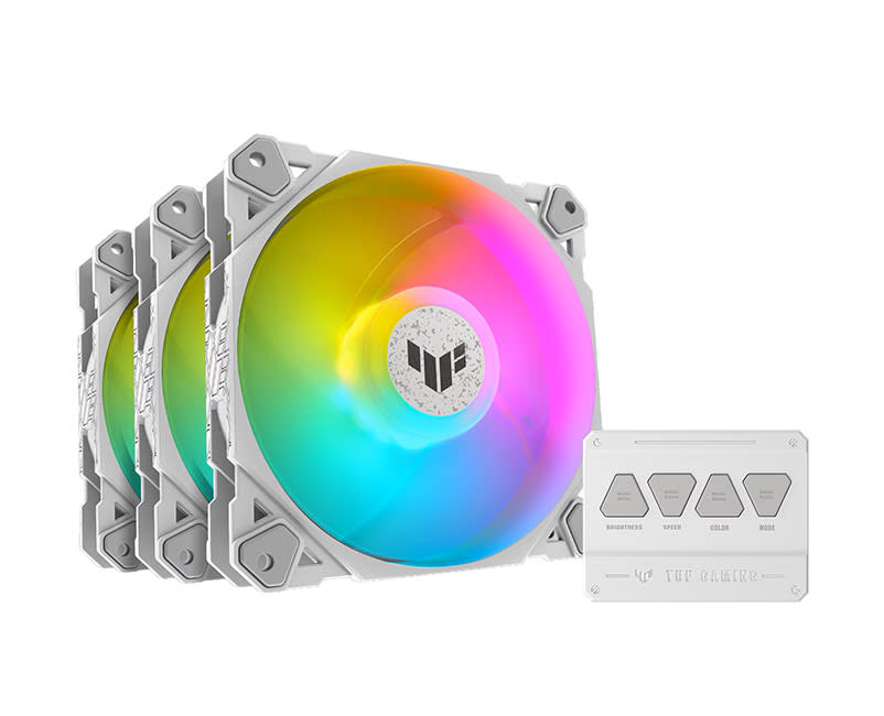 Asus Fan TUF TF120 ARGB Triple Pack Whit