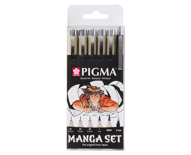 ΜΑΡΚΑΔΟΡΟI SAKURA ΣΧΕΔΙΟΥ MANGA 6TEM