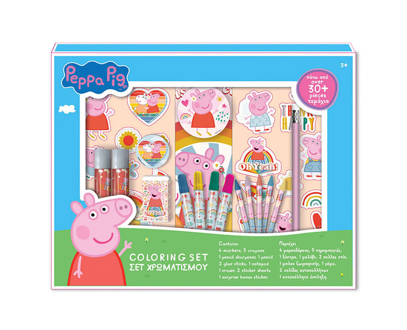ΣΕΤ ΖΩΓΡΑΦΙΚΗΣ PEPPA PIG 30ΤΕΜ MUST
