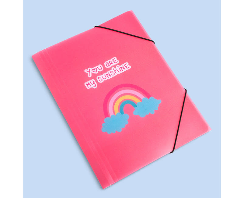 ΦΑΚΕΛΟΣ ΜΕ ΛΑΣΤΙΧΟ Α4 SUNSHINE