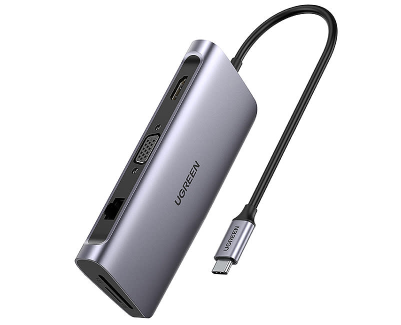Ugreen 9-in-1 HDMI Ethernet USB-C® Hub