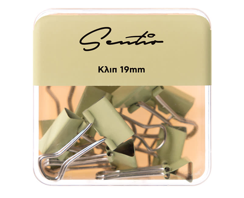 KΛΙΠ 19ΜΜ EARTH ΜΕΝΤΑ 10ΤΕΜ SENTIO