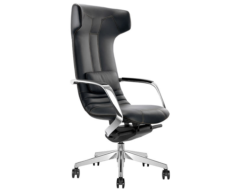 @Work Καρέκλα Γραφείου Dolphin Μαυρη