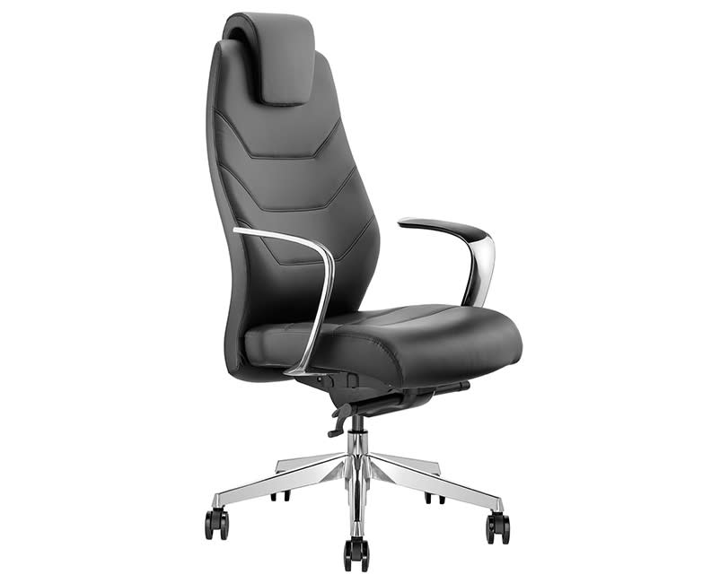 @Work Καρέκλα Γραφείου Prestige Μαυρη