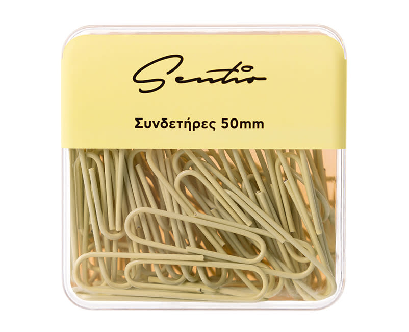 ΣΥΝΔΕΤ. 50ΜΜ PASTEL ΚΙΤΡΙΝΟ 50Τ SENTIO