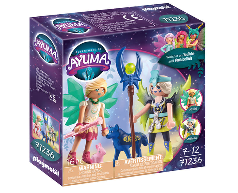 71236 Crystal & Moon Fairy ζώα Playmobil