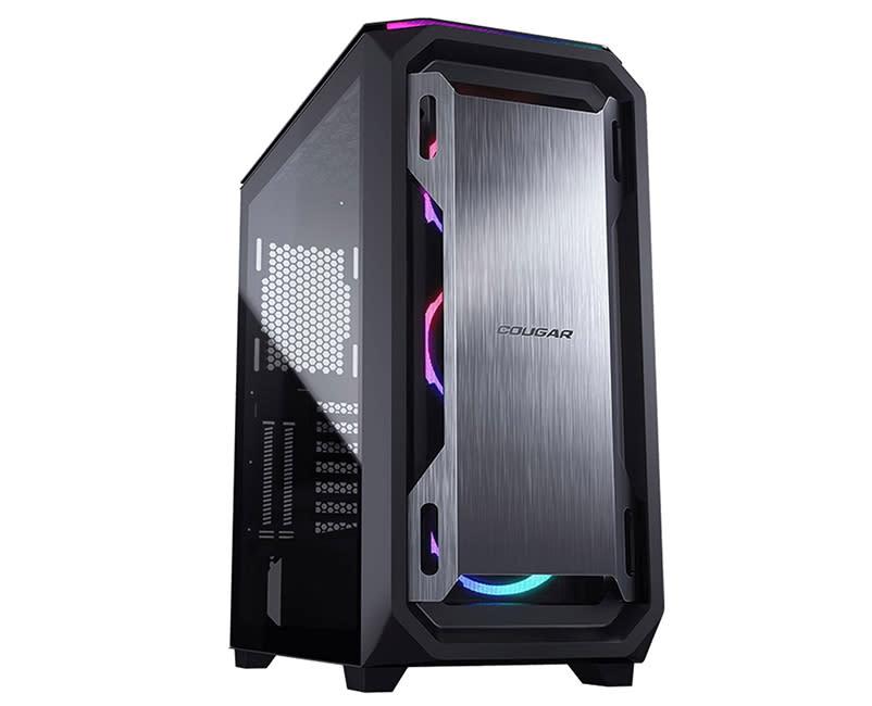 CC-COUGAR Case MX670 RGB Tempered Glass