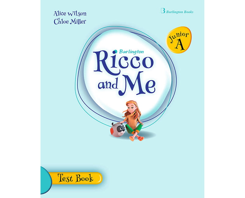 BURLINGTON RICCO & ME JUNIOR A TEST BOOK