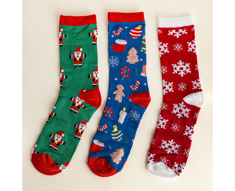 Set 3 Ζευγάρια Κάλτσες Xmas Decor Sentio