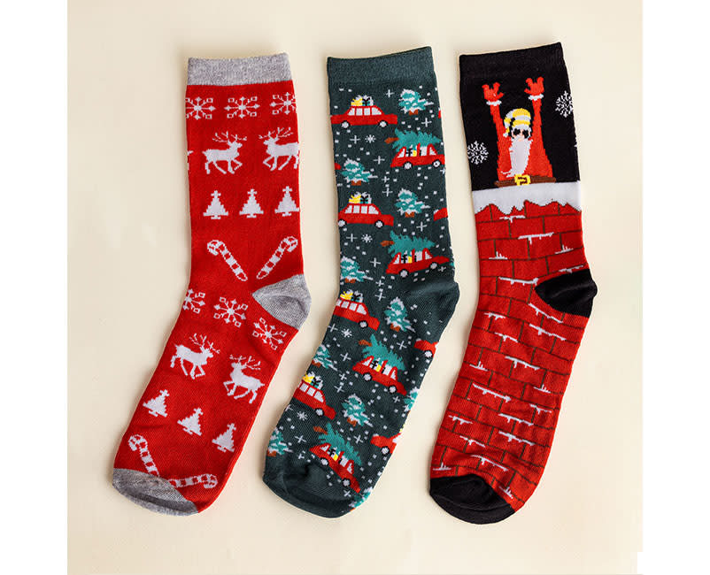 Set3Ζευγάρια Xmas Dark Decor Sentio