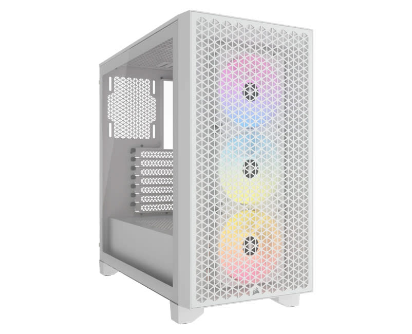 3000D RGB AIRFLOW Mid-Tower PC Case - White