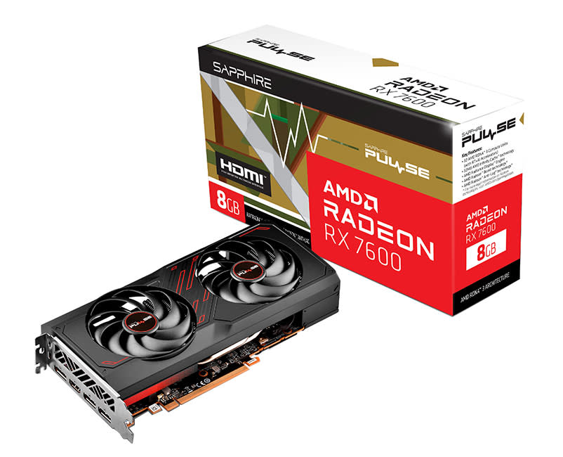 Sapphire PULSE AMD Radeon™ RX 7600