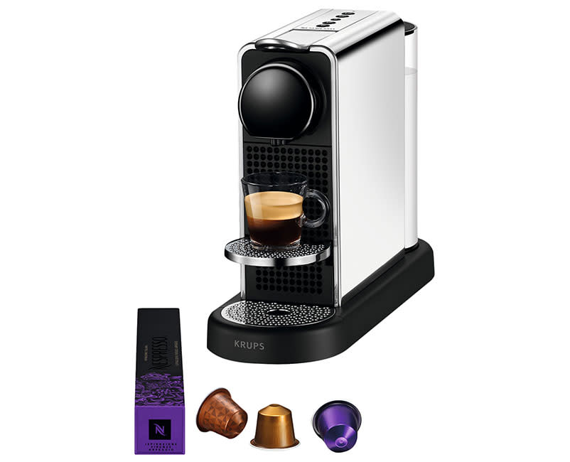 Krups Καφετιέρα Espresso Με κάψουλα XN610D Nespresso CitiZ Platinum