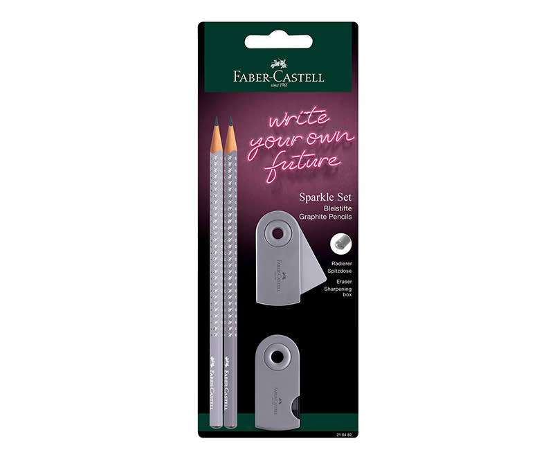 ΣΕΤ BLISTER SPARKLE II ΓΚΡΙ FAB CASTELL