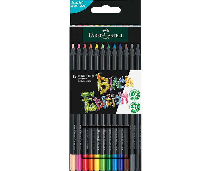 ΜΟΛ. ΧΡΩΜΑΤΙΣΤΑ BLACK EDITION 12ΤΕΜ FAB