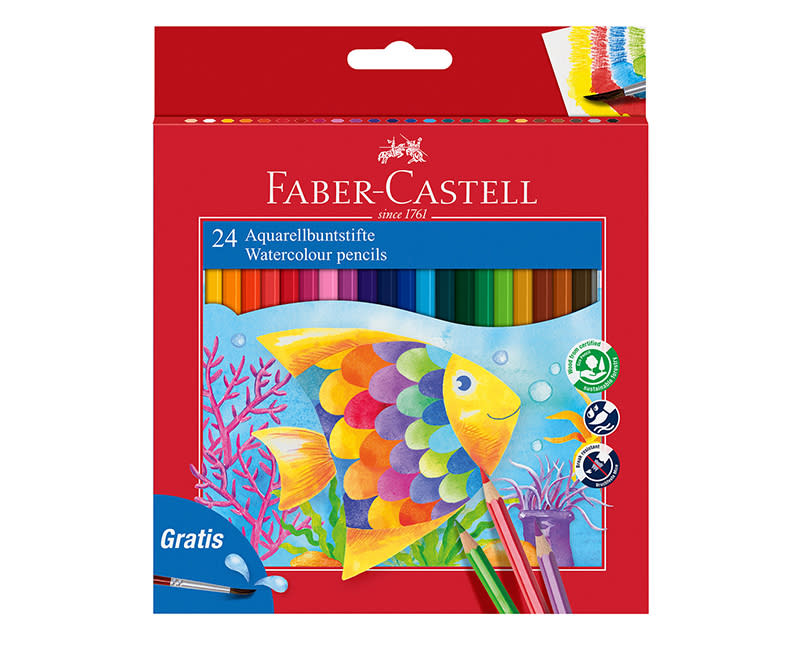 ΜΟΛΥΒΙΑ ΧΡΩΜ. ΑΚΟΥΑΡΕΛΑΣ 24TEM FABER CAS