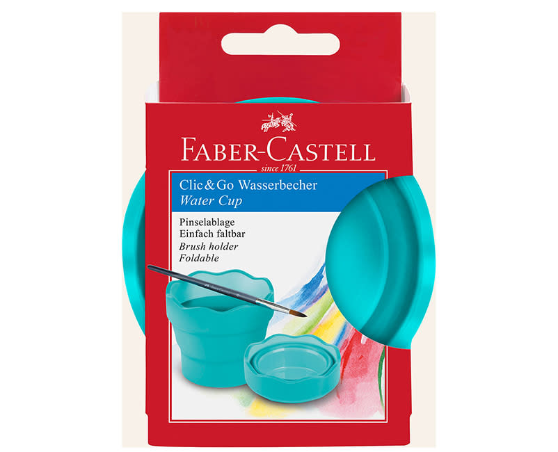 ΔΟΧΕΙΟ ΠΙΝΕΛΩΝ ΠΤΥΣΣΟΜΕΝΟ ΤΙΡΚΟΥΑΖ FABER