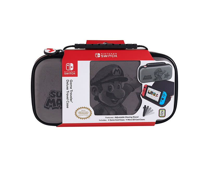 Nacon Travel Case Mario Grey
