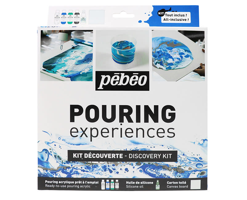 ΑΚΡ. ΧΡΩΜ. POURING 4X59ML&SILICONE 50ML