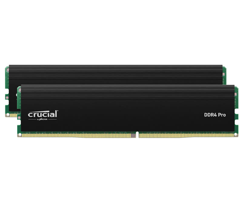 Crucial® Pro 32GB Kit (2x16GB) DDR4-3200 UDIMM