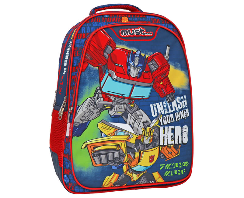 ΤΣΑΝΤΑ ΣΧΟΛΙΚΗ TRANSFORMERS UNLEASE MUST