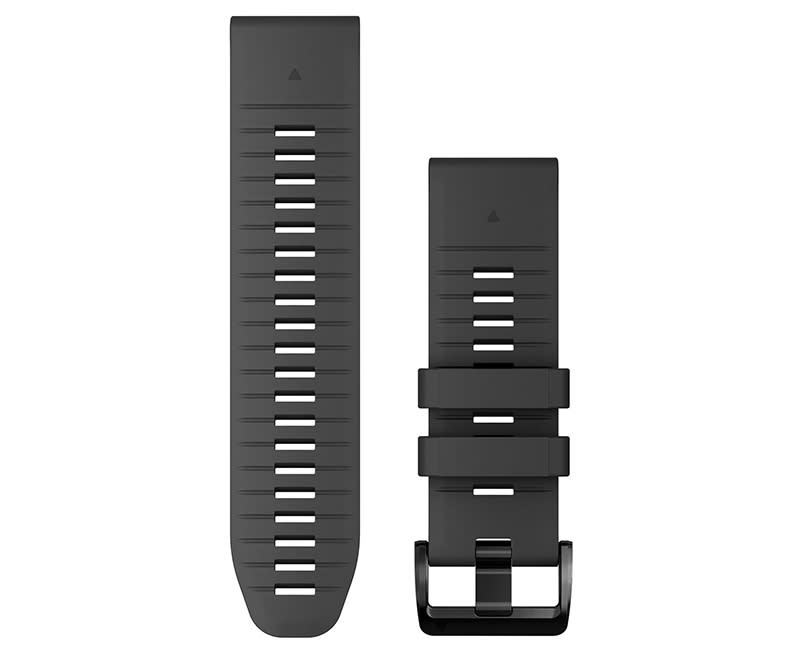 Silicone Band Graphite QUICKFIT® 26