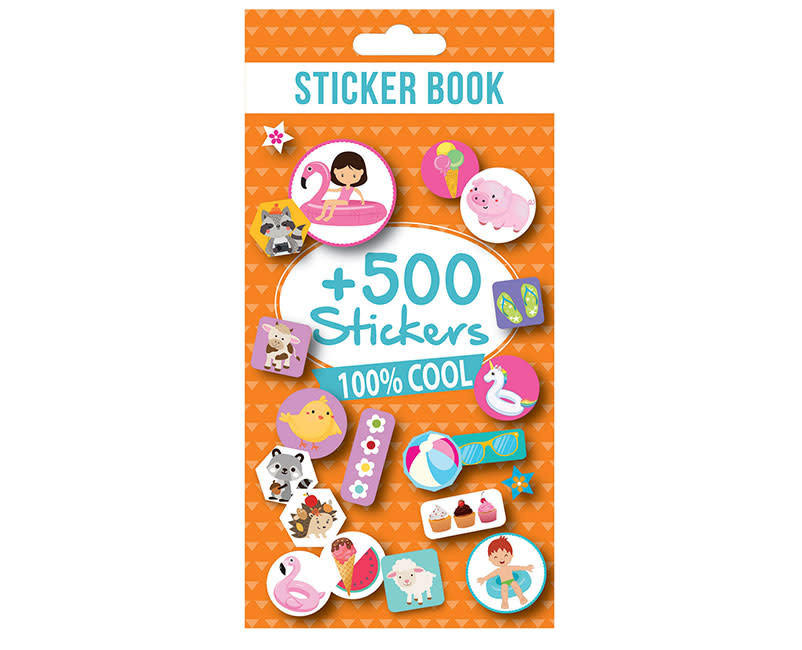 ΑΥΤΟΚΟΛΛΗΤΑ CRAZY 500ΤΕΜ. 8 ΦΥΛΛΑ GLOBAL