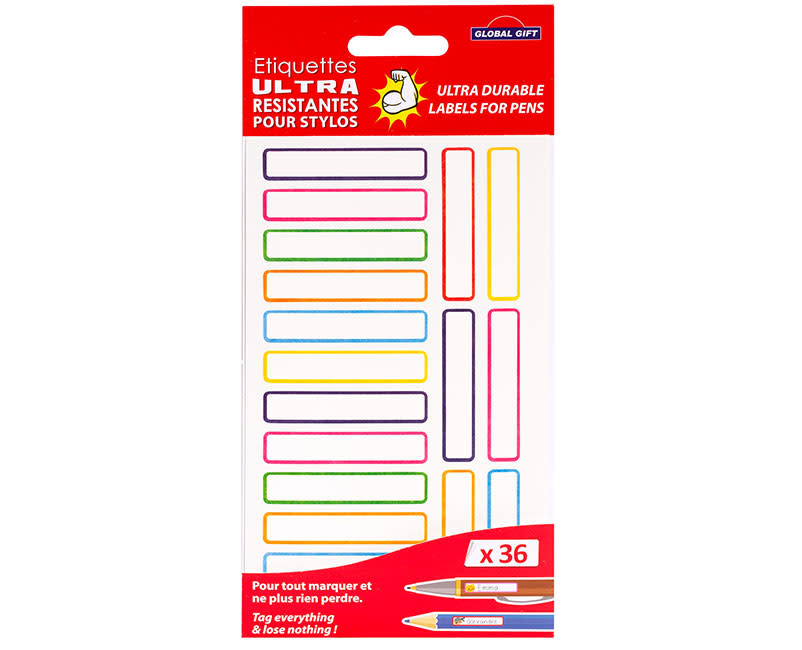 ΕΤΙΚΕΤΕΣ ΓΙΑ ΣΤΥΛΟ & ΜΟΛΥΒΙ GLOBAL