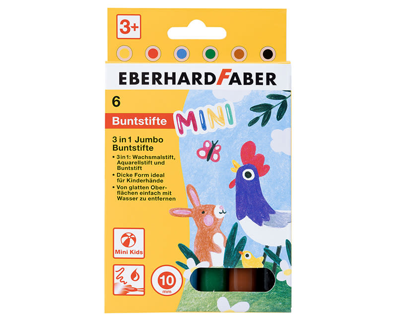 ΞΥΛΟΜΠΟΓΙΕΣ MINIMAXI 3IN1 10MM 6ΤΕΜ EBER