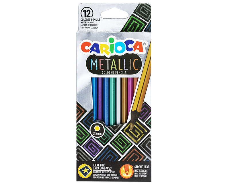 ΧΡΩΜ ΜΟΛΥΒ 3,3ΜΜ METALLI 12 TEM. CARIOCA