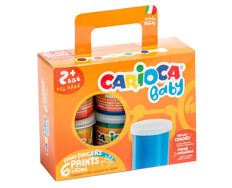 ΔΑΚΤΥΛΟΜΠΟΓΙΕΣ 6X80ML BABY CARIOCA