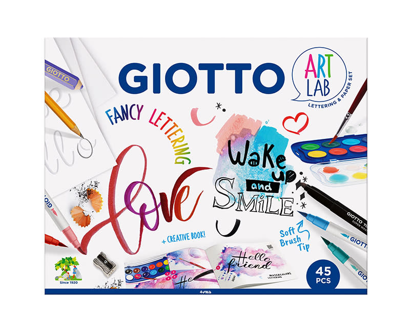 ΣΕΤ ΖΩΓΡΑΦΙΚ ART LAB FANCY LETTERIN GIOT