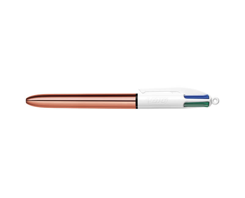ΣΤΥΛΟ ΔΙΑΡΚΕΙΑΣ 4 ΧΡΩΜΑΤΑ PINK GOLD BIC