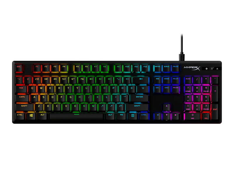 HyperX ΚB Alloy Origins PBT Aqua US