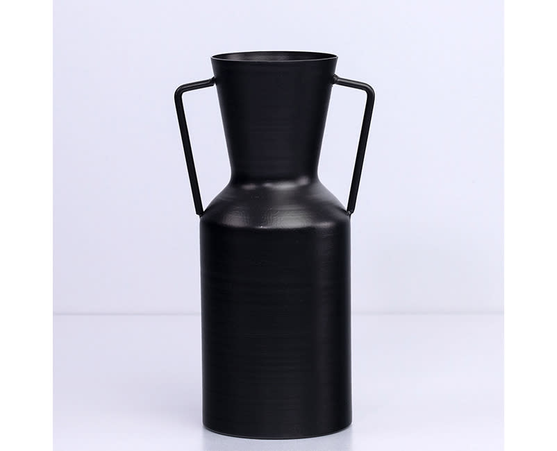 ΜΕΤΑΛΛΙΚΟ ΒΑΖΟ ΜΑΥΡΟ SENTIO