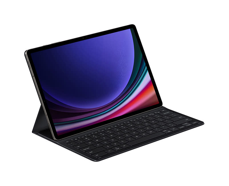 Book Cover Keyboard Slim Black Tab S9 Series (Plus)