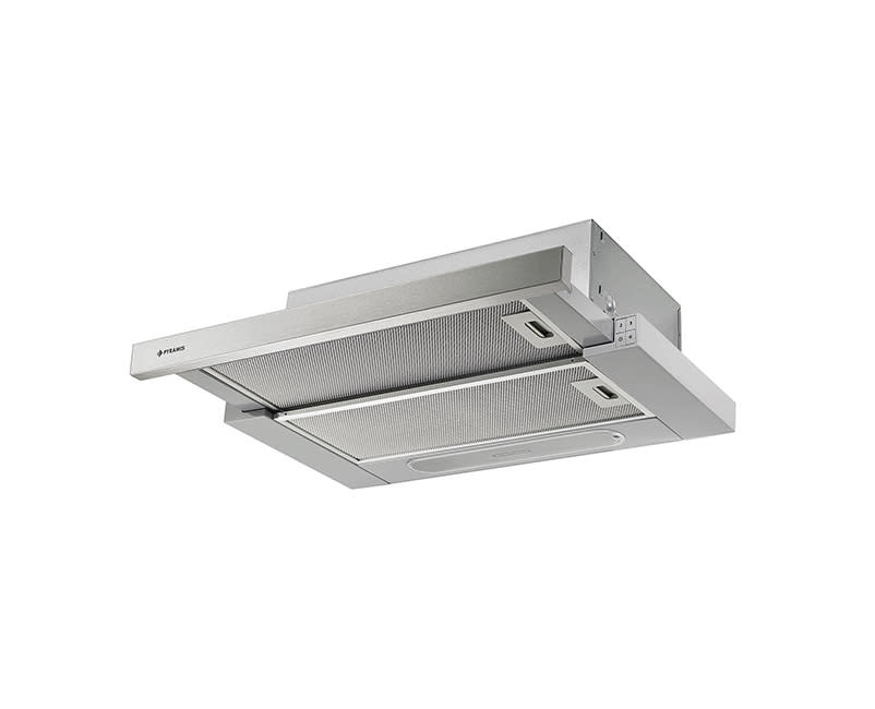 Pyramis Απορροφητήρας Συρόμενος INOX