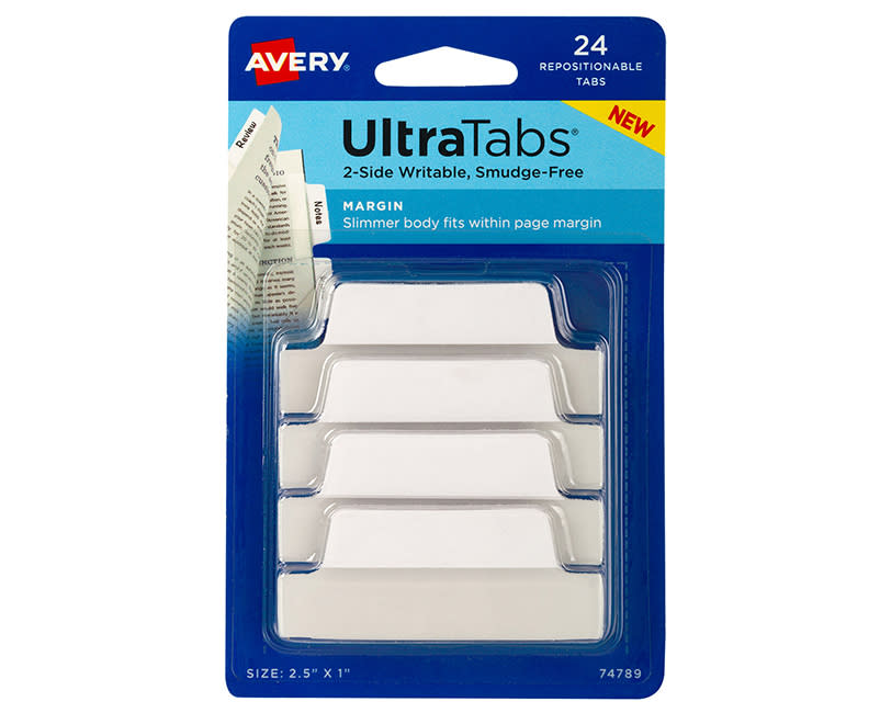 ΑΥΤ.ΣΕΛΙΔ/ΚΤΕΣ ΛΕΥΚ 63,5x25,4 24τεμAVERY