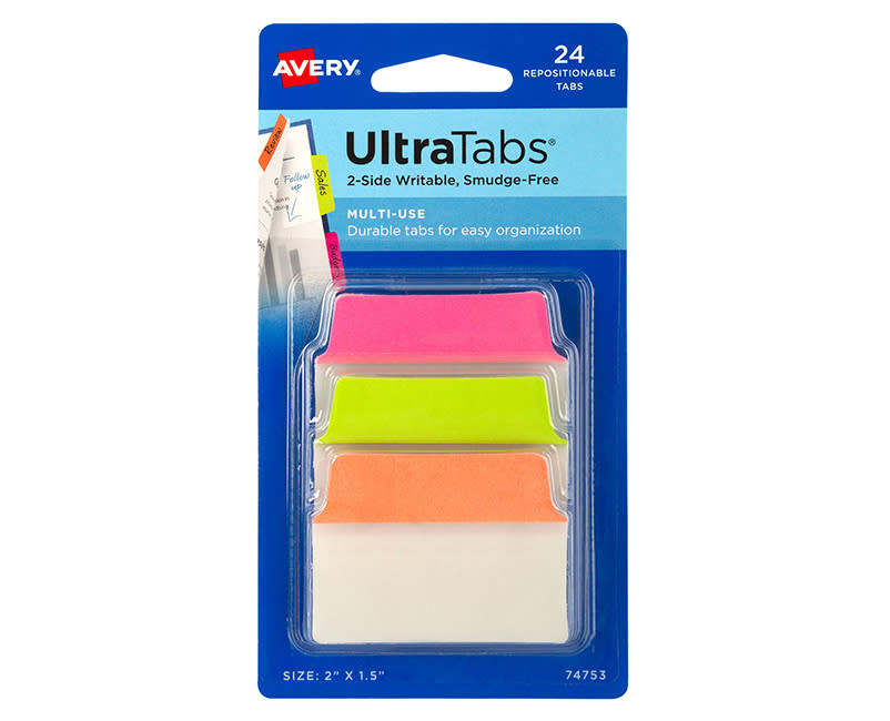 ΑΥΤΟΚΟΛ. ΣΕΛΙΔ/ΚΤΕΣ ΝΕΟΝ 24ΤΕΜ AVERY