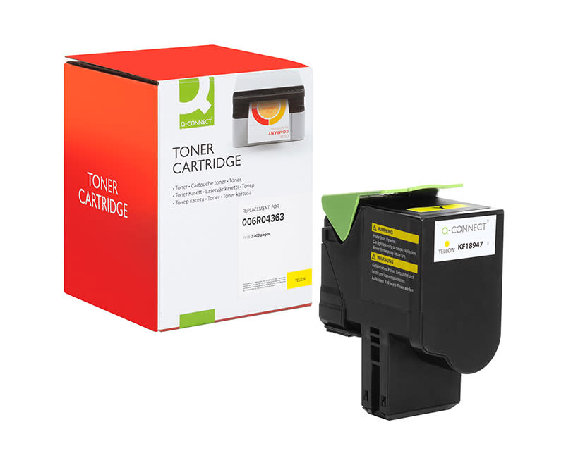 Toner Q-Connect 006R04363 Yellow Remanuf