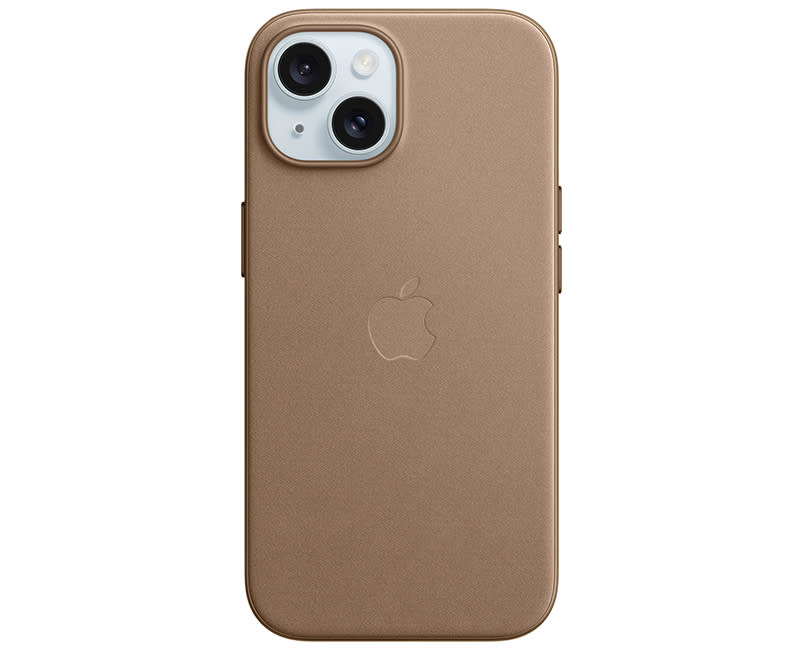 iPhone 15 FineWoven Case Taupe