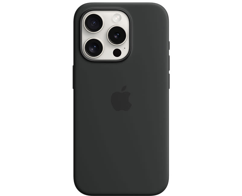 iPhone 15 Pro Silicone Case Black