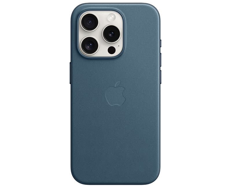 iPhone 15 Pro FineWoven Case Pacific Blu