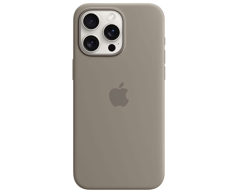 iPhone 15 Pro Max Silicone Case  Clay